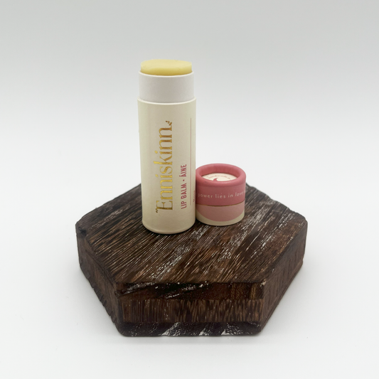 Enniskinn Lip Balm โ Natural Botanical Flavours (Rose, Peppermint, Grapefruit)