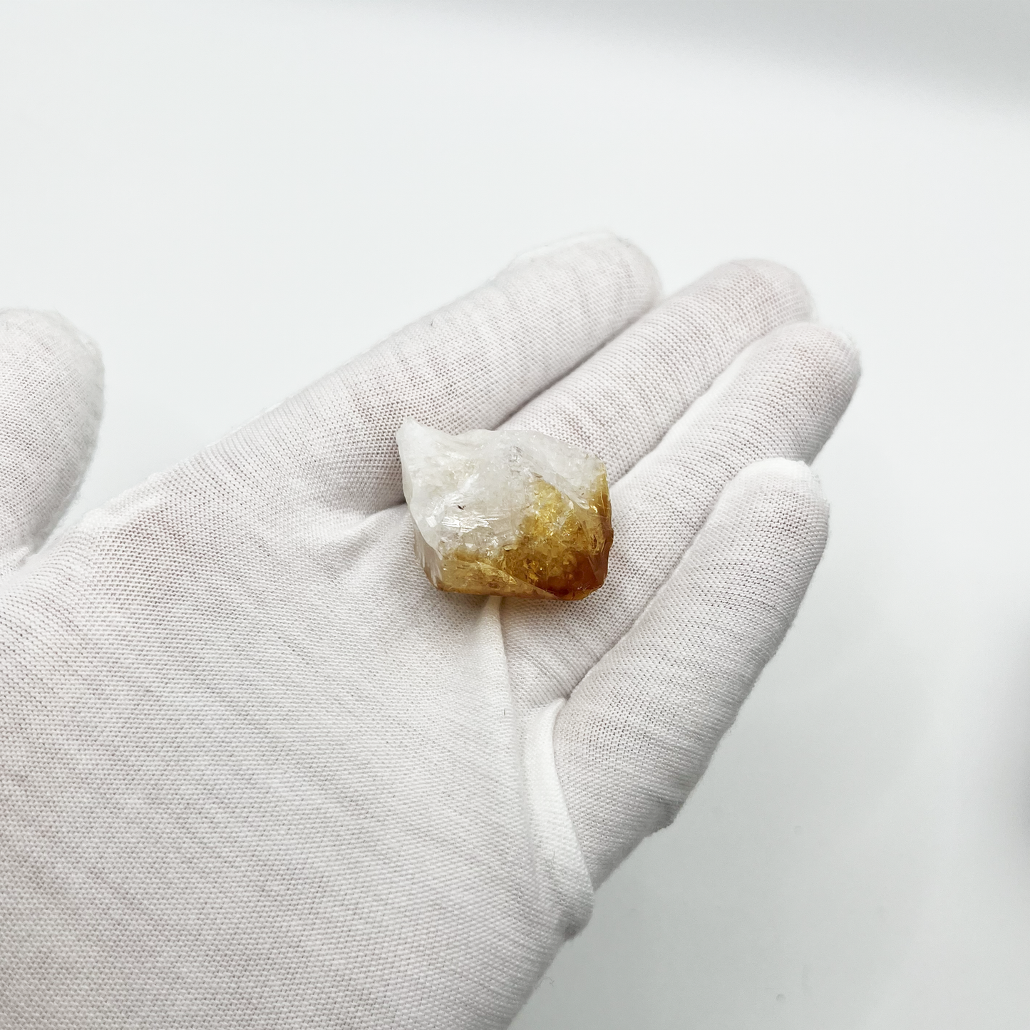 Raw Citrine Crystal Point