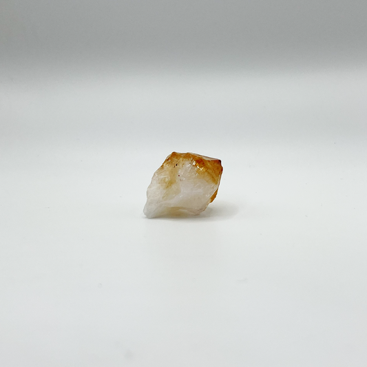 Raw Citrine Crystal Point