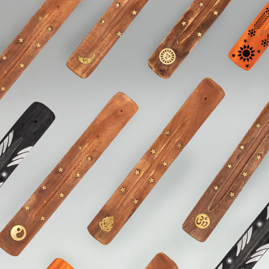 Wooden Incense Holder – 9 Sacred Variants