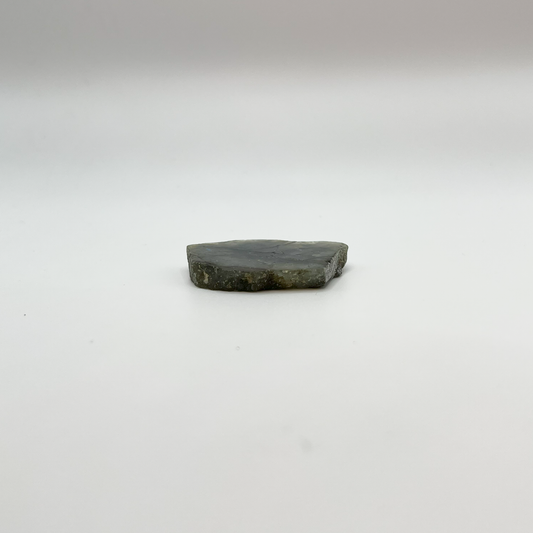 Raw Labradorite Slice