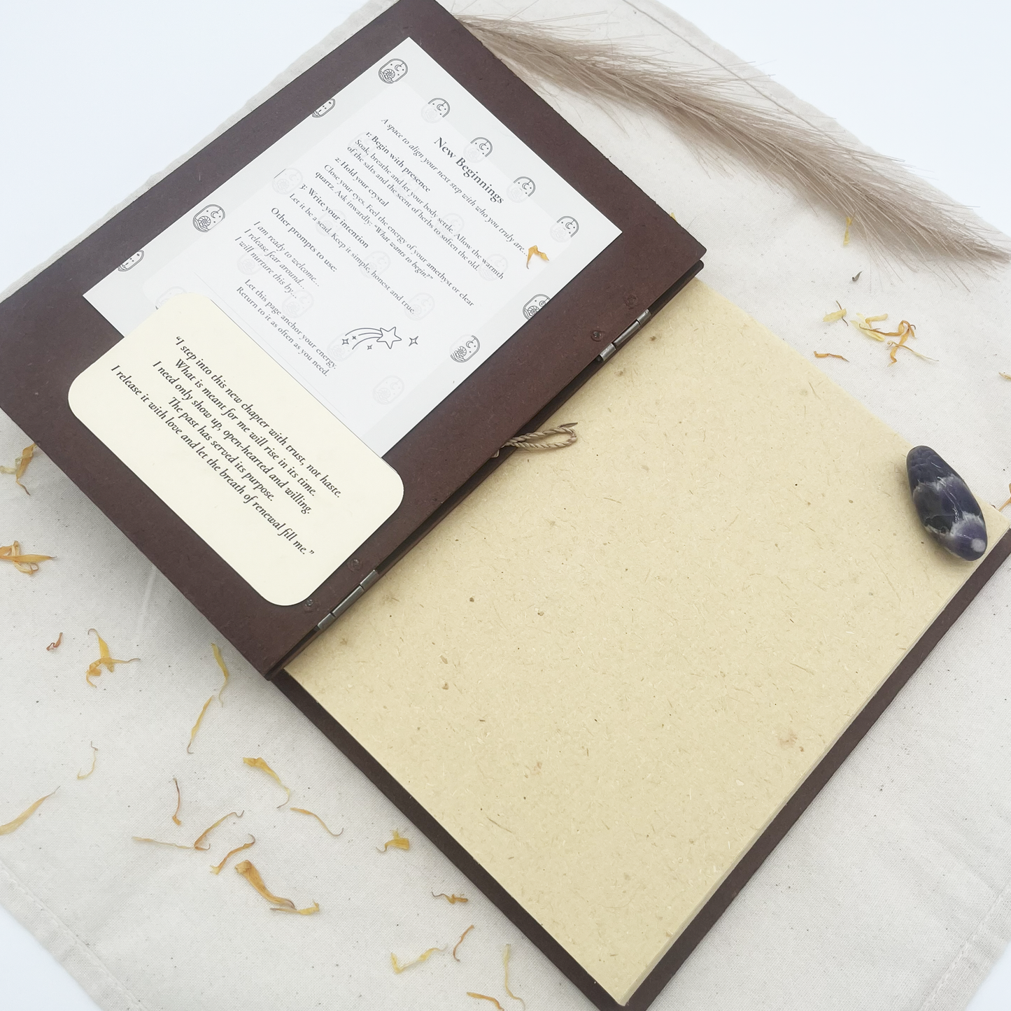 New Moon Journaling Ritual Set
